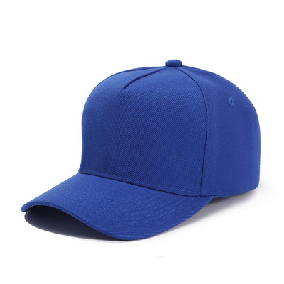 Capa de béisbol de tamaño personalizado de 5 paneles con color personalizable y línea de costura personalizable de color corona media
