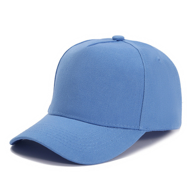 Capa de béisbol de tamaño personalizado de 5 paneles con color personalizable y línea de costura personalizable de color corona media