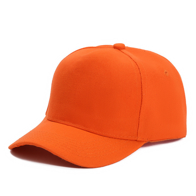 Capa de béisbol de tamaño personalizado de 5 paneles con color personalizable y línea de costura personalizable de color corona media
