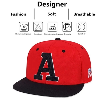 Moda Hip Hop Deporte al aire libre Gorras Snapbacks Sombrero con gorra Sombreros con gorra personalizados