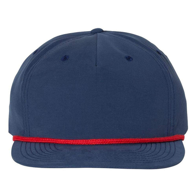 Sombreros de Hip Hop de punta plana de alta calidad Gorras personalizadas 5 cinco panel de cuerda Richardson Sombreros con gorra para hombres