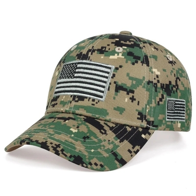 Sombreros de béisbol deportivos de camuflaje al aire libre por encargo