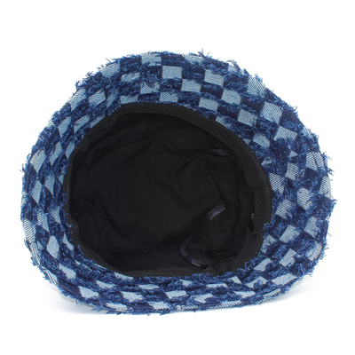 Diseñador de moda Sombreros de balde Jeans de alta calidad Sombreros de pescador con logotipo personalizado