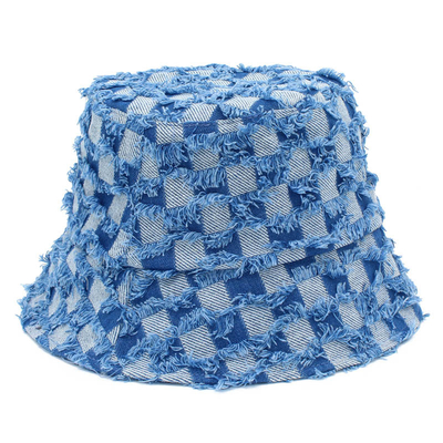 Diseñador de moda Sombreros de balde Jeans de alta calidad Sombreros de pescador con logotipo personalizado