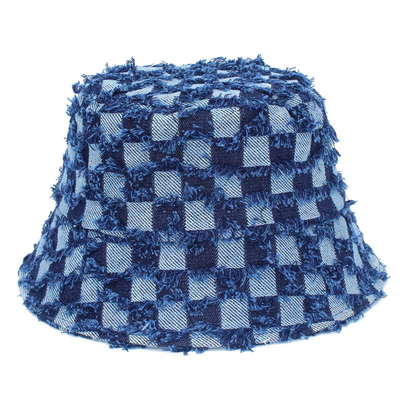 Diseñador de moda Sombreros de balde Jeans de alta calidad Sombreros de pescador con logotipo personalizado