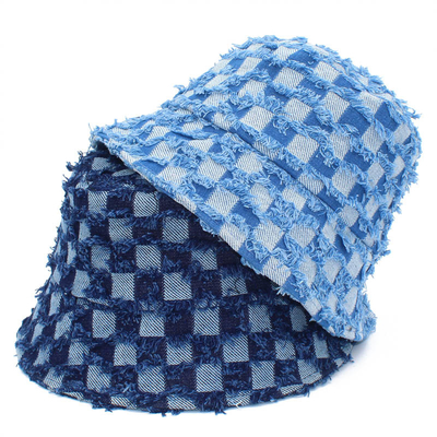 Diseñador de moda Sombreros de balde Jeans de alta calidad Sombreros de pescador con logotipo personalizado