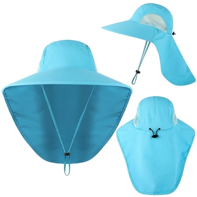 Sombrero de sol elegante de nylon Sombrero de pescador rápido UPF40 Sombrero de pescador