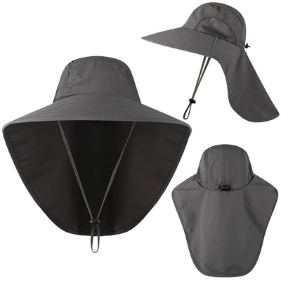 Sombrero de sol elegante de nylon Sombrero de pescador rápido UPF40 Sombrero de pescador