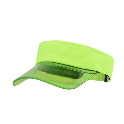 Sombreros de verano Golf Caps de visera transparente Sombreras personalizadas Protección anti-UV Sombreras de visera superior vacías