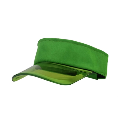 Sombreros de verano Golf Caps de visera transparente Sombreras personalizadas Protección anti-UV Sombreras de visera superior vacías