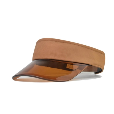 Sombreros de verano Golf Caps de visera transparente Sombreras personalizadas Protección anti-UV Sombreras de visera superior vacías