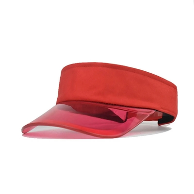 Sombreros de verano Golf Caps de visera transparente Sombreras personalizadas Protección anti-UV Sombreras de visera superior vacías