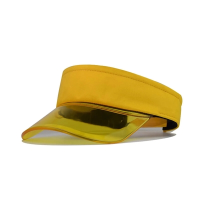 Sombreros de verano Golf Caps de visera transparente Sombreras personalizadas Protección anti-UV Sombreras de visera superior vacías
