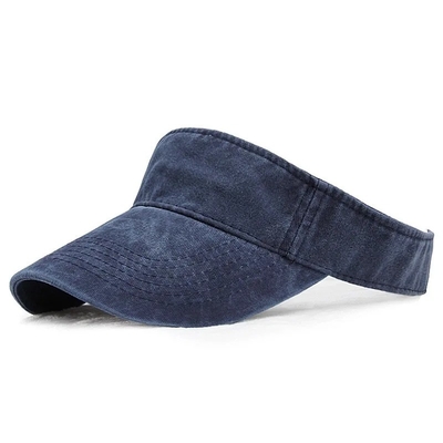 New Summer Denim Visores Lavados Mujeres Deporte al aire libre Sombrero de sol Golf Caminata de senderismo Tenis Hombre Sombrero