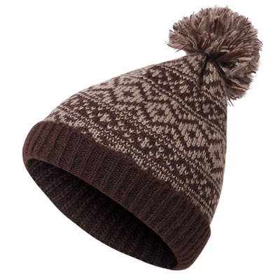 Marca de Invierno Peluda Femenina Pom Pom Caps Brinquedos de Niña Brinquedos de Niña Brinquedos de Mujeres Escuderos Brinquedos