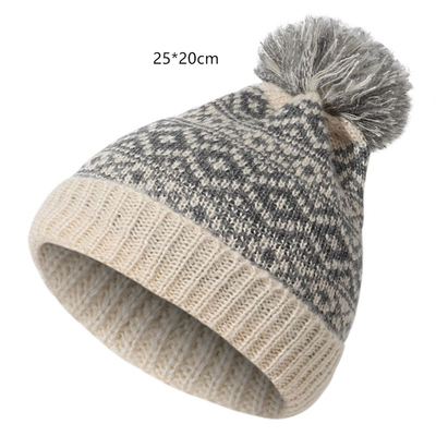 Marca de Invierno Peluda Femenina Pom Pom Caps Brinquedos de Niña Brinquedos de Niña Brinquedos de Mujeres Escuderos Brinquedos