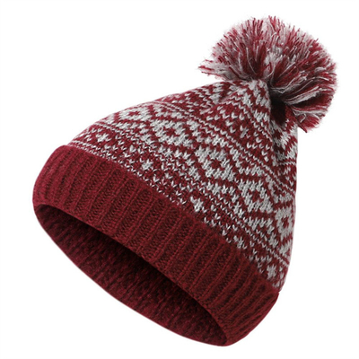 Marca de Invierno Peluda Femenina Pom Pom Caps Brinquedos de Niña Brinquedos de Niña Brinquedos de Mujeres Escuderos Brinquedos
