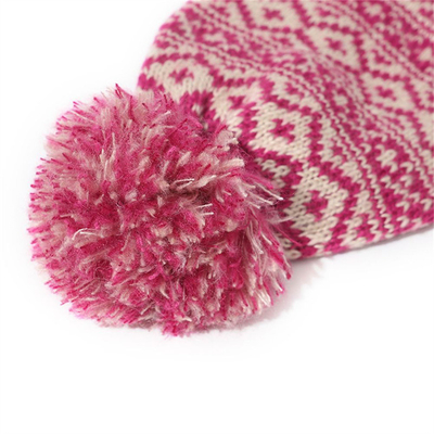 Marca de Invierno Peluda Femenina Pom Pom Caps Brinquedos de Niña Brinquedos de Niña Brinquedos de Mujeres Escuderos Brinquedos