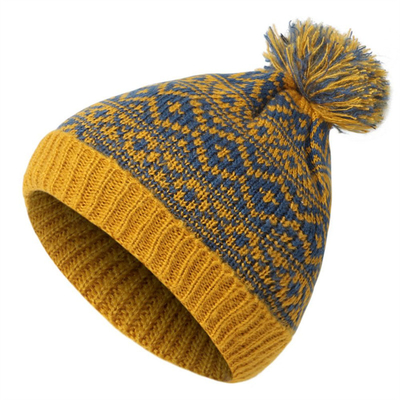 Marca de Invierno Peluda Femenina Pom Pom Caps Brinquedos de Niña Brinquedos de Niña Brinquedos de Mujeres Escuderos Brinquedos