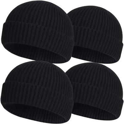 Sombreritos de punto para adultos para ocasiones casuales bordado/Jacquard/patrón en blanco y circunferencia del sombrero