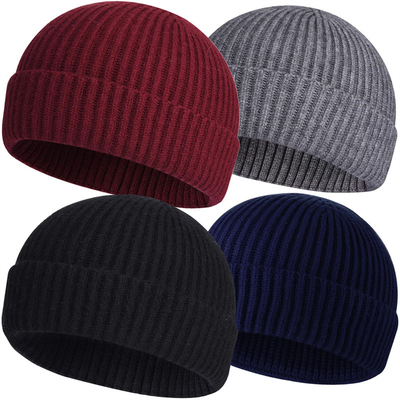 Sombreritos de punto para adultos para ocasiones casuales bordado/Jacquard/patrón en blanco y circunferencia del sombrero