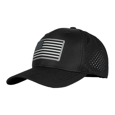 Oen Diseño personalizado American Flag Baseball Cap Mens bordado Sombrero de béisbol perforado