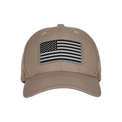Oen Diseño personalizado American Flag Baseball Cap Mens bordado Sombrero de béisbol perforado