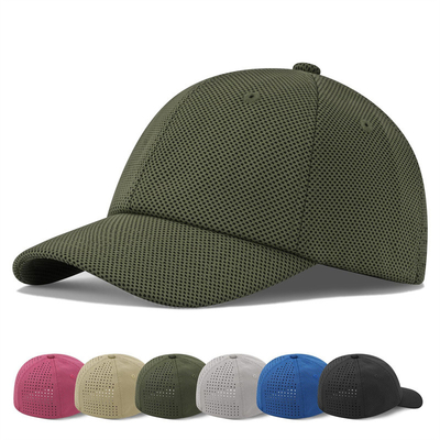 Capuchón de béisbol de seis paneles con visor curvo en algodón para el rendimiento B2B