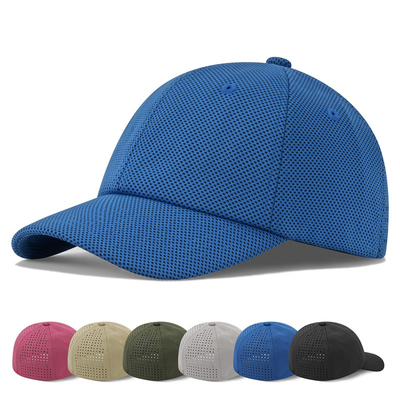 Capuchón de béisbol de seis paneles con visor curvo en algodón para el rendimiento B2B