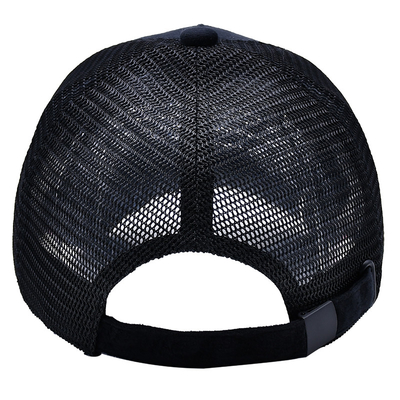 Sándwich con borde curvo de 5 paneles sombrero de terciopelo de camión mayorista Gorra Trucker Cap Logotipo personalizado