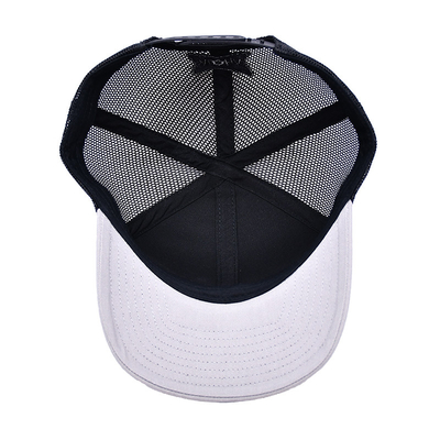 Venta al por mayor de sombrero de camión Snapback 6 panel sombreros de malla 3d bordado Sombrero de camión personalizado