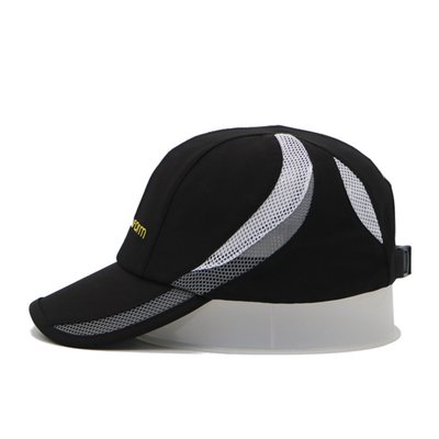 Sombrero deportivo no estructurado seco rápido logotipo bordado personalizado impermeable gorra deportiva impermeable
