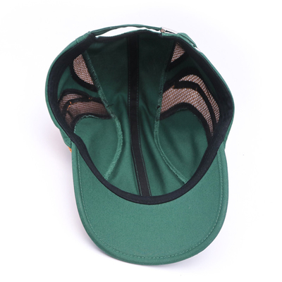 Logotipo personalizado sombrero deportivo malla gorras de carrera de alta calidad borde curvo gorras deportivas transpirables