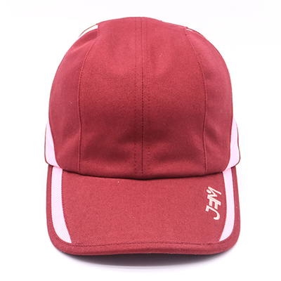 Logotipo personalizado sombrero deportivo malla gorras de carrera de alta calidad borde curvo gorras deportivas transpirables