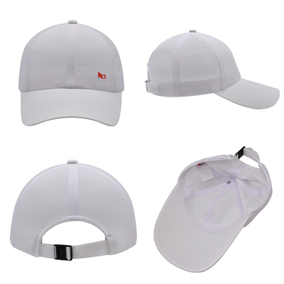 Fabricante de sombreros Ace Nueva tecnología cinta sin costura estilo Blanco Béisbol Deportivo Sombreros de béisbol