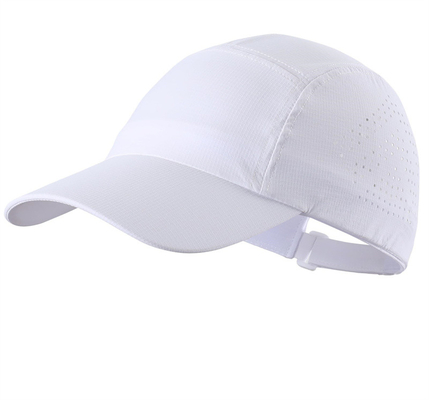 Sombrero deportivo impermeable cortado por láser perforado de alta calidad Sombrero deportivo de béisbol seco rápido