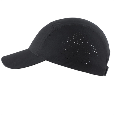 Sombrero deportivo impermeable cortado por láser perforado de alta calidad Sombrero deportivo de béisbol seco rápido