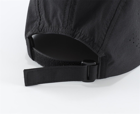 Sombrero deportivo impermeable cortado por láser perforado de alta calidad Sombrero deportivo de béisbol seco rápido