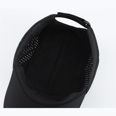 Sombrero deportivo impermeable cortado por láser perforado de alta calidad Sombrero deportivo de béisbol seco rápido