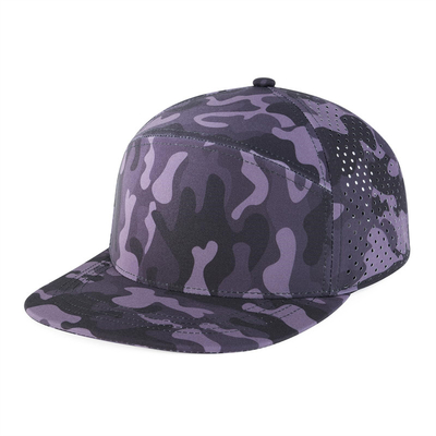 Sombrero Snapback personalizado Performance ajustable agujero de corte por láser Cap Snapback perforado