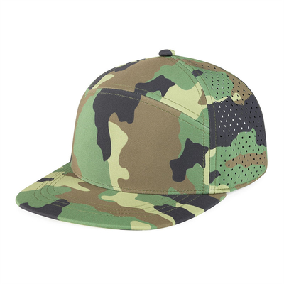 Sombrero Snapback personalizado Performance ajustable agujero de corte por láser Cap Snapback perforado