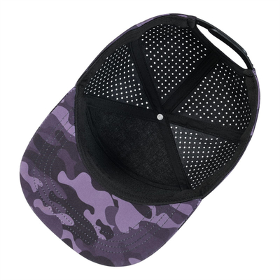 Sombrero Snapback personalizado Performance ajustable agujero de corte por láser Cap Snapback perforado