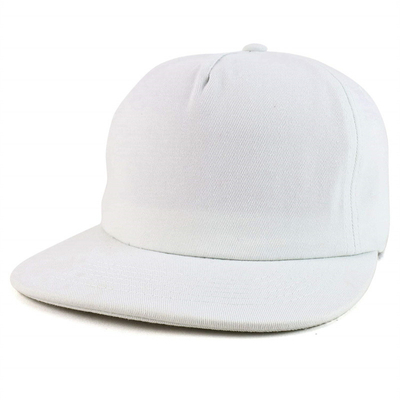 Sombrero Snapback Plano de 5 paneles ajustable sin estructura