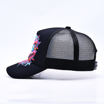 Logotipo personalizado 5 Panel Trucker Cap mayorista ajustable Snapback Trucker sombrero proveedor