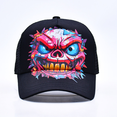 Logotipo personalizado 5 Panel Trucker Cap mayorista ajustable Snapback Trucker sombrero proveedor