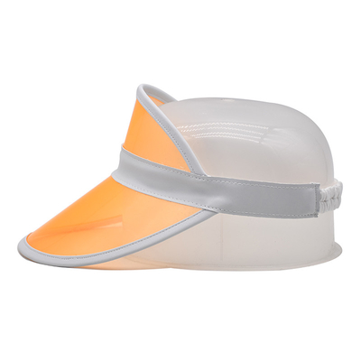 Top de PVC vacío Mujeres Hombres Accesorios deportivos Sombreras UV sombrero de verano Bicicleta Visor de sol Caps
