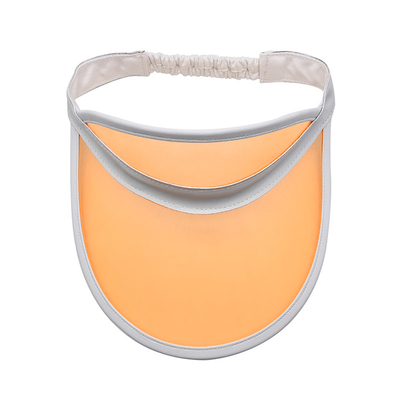 Top de PVC vacío Mujeres Hombres Accesorios deportivos Sombreras UV sombrero de verano Bicicleta Visor de sol Caps