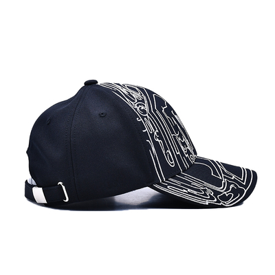Gorras de béisbol clásicas con logotipo bordado al por mayor, sombreros deportivos personalizados ajustables con cierre trasero de plástico