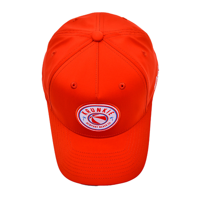 OEM Diseño personalizado Tu propio logotipo de goma de PVC 5 panel hombres mujeres running Sport Gorras Cap Nylon Red Golf Baseball Hat