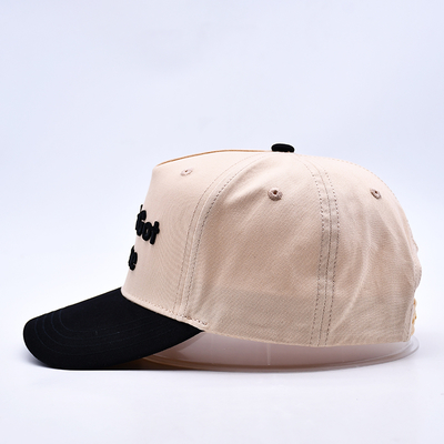 Gorras deportivas originales de béisbol con logotipo 3D bordado de alta calidad y personalizables, 5 paneles